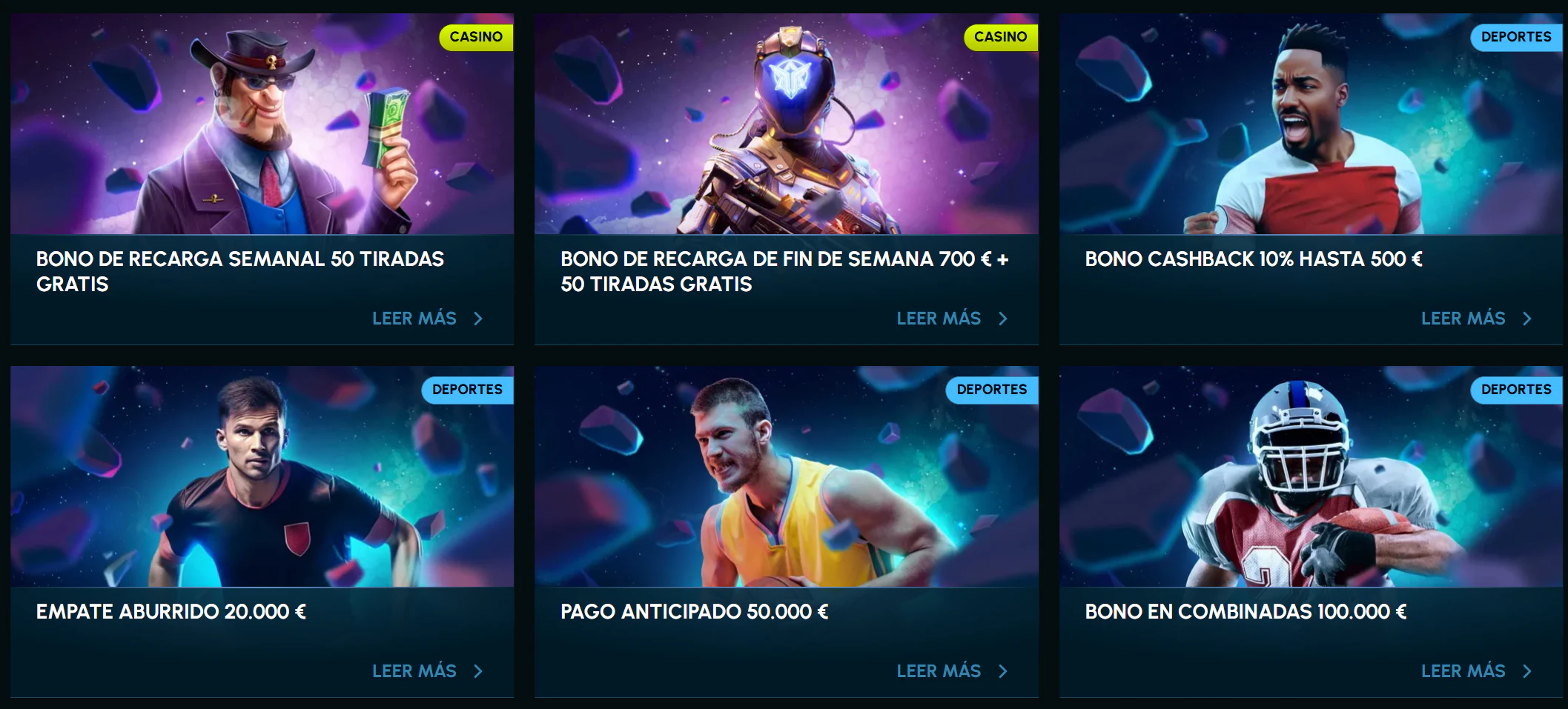 Slotexo: promociones para cada semana